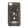 Premium Glaze Water-drop Protective Case for iPhone 4 (Grey)