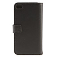Premium Leather Case Belt Clip for iPhone4G (Black)