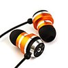 Premium Metal Earphones (Orange)