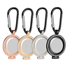 Premium Metal Protective Case for Airtag Portable Rhinestone Skin Cover with Keychain Anti-Lost Anti-Scratch Lightweight Case Compatible with AirTag Loop miniinthebox