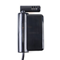 Premium Microphone with 3-Port Hub (Black)