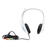 Premium Multimedia Stereo Headphone (Blue White)