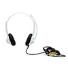 Premium Multimedia Stereo Headphone (Green White)