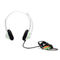 Premium Multimedia Stereo Headphone (Green White)