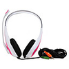 Premium Multimedia Stereo Headphone (Pink White)
