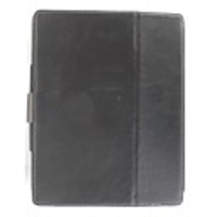 Premium PU Leather Case and Stand for Apple iPad 2 - Black