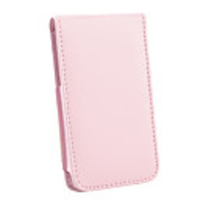 Premium PU Leather Case for iTouch 4 4G - Pink