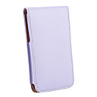 Premium PU Leather Case for iTouch 4 4G - Purple