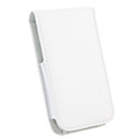 Premium PU Leather Case for iTouch 4 4G - White