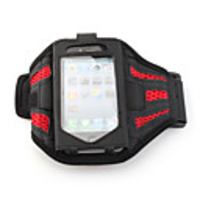 Premium Sports Armband for Apple iPhone 4/iTouch 4 - Red