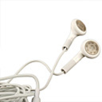 Premium Stereo Earphones (White)