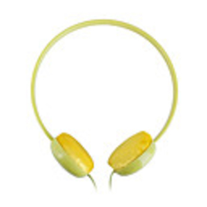 Premium Stereo Headphones (Yellow/Green)