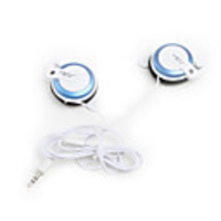 Premium Stylish Earphone (White Blue)