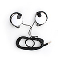 Premium Stylish Stereo Earphones (White)