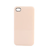 Premium Stylish Texi Protective Case for iPhone4G(Ecru)