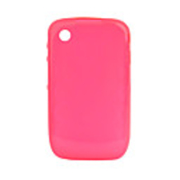 Premium TPU Protective Case for BlackBerry Bold 8520 (Pink)