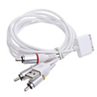 Premium USB Data Charging AV Cable for iPhone 3GS