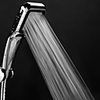 Pressure Shower Head 300 Holes With Chrome Square Rainfall Handhold Shower Head Water Saving Sprayer
