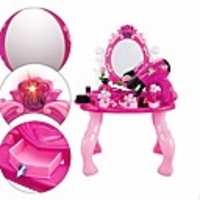Pretend Makeup Set Pretend Makeup Play Princess Family Bolster Lovely Furnishing Articles Parent-Child Interaction Plastic Shell Child