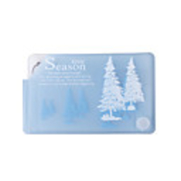 Pretty Compact Card Holder(Blue)