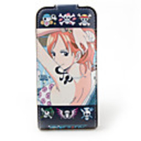 Pretty Gril Leather Cell Phone Protective Case for iPhone