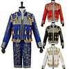 Prince Aristocrat Retro Vintage Medieval Coat Corset Pants Outfits Men