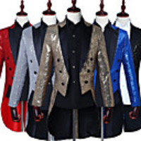 Prince Aristocrat Victorian Steampunk Napoleon Jacket Winter Suits Blazers Men
