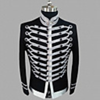 Prince Aristocrat Victorian Steampunk Napoleon Jacket Winter Suits Blazers Men