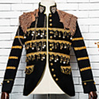 Prince Aristocrat Vintage Medieval Napoleon Jacket Coat Masquerade Men