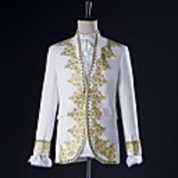 Prince Aristocrat Vintage Medieval Napoleon Jacket Coat Outfits Masquerade Men