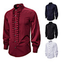 Prince Aristocrat Vintage Medieval Renaissance Blouse / Shirt Masquerade Men