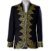 Prince Baroque Medieval 18th Century Cosplay Costume Blazer Jacket Pants Tuxedo Tailcoat Men