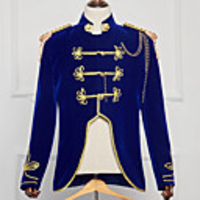 Prince Royal Navy Aristocrat Vintage Medieval Coat Mess Jacket Men