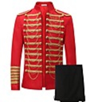 Prince Suits Victorian Napoleon Jacket Pants Cosplay Costume Blazer Jacket Pants Tuxedo Men