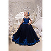 Princess / Ball Gown Sweep / Brush Train Wedding / Party Flower Girl Dresses - Tulle Sleeveless Jewel Neck with Appliques