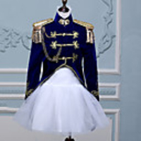 Princess Aristocrat Retro Vintage Medieval Skirt Coat Outfits Masquerade Women
