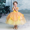 Princess Belle Dress Flower Girl Dress Girls