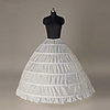 Princess Bride Classic Lolita 1950s 6 Hoop Vacation Dress Dress Petticoat Hoop Skirt Under Skirt Crinoline Women