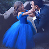 Princess Cinderella Dress Flower Girl Dress Kid