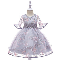 Princess Dress Party Costume Flower Girl Dress Girls