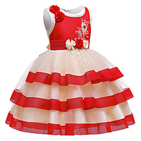 Princess Dress Party Costume Flower Girl Dress Girls