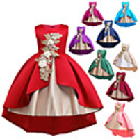 Princess Dress Party Costume Flower Girl Dress Girls
