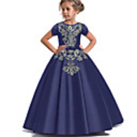 Princess Dress Party Costume Flower Girl Dress Girls