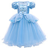 Princess Dress Party Costume Flower Girl Dress Girls