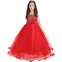 Princess Dress Party Costume Flower Girl Dress Girls
