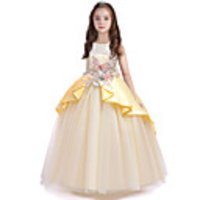 Princess Dress Party Costume Flower Girl Dress Girls