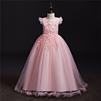 Princess Dress Party Costume Flower Girl Dress Girls