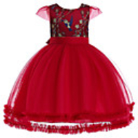 Princess Dress Party Costume Flower Girl Dress Girls