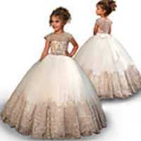 Princess Dress Party Costume Flower Girl Dress Girls