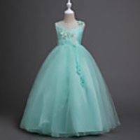 Princess Dress Party Costume Flower Girl Dress Girls